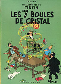 Bande dessinée de Tintin, Les 7 boules de cristal