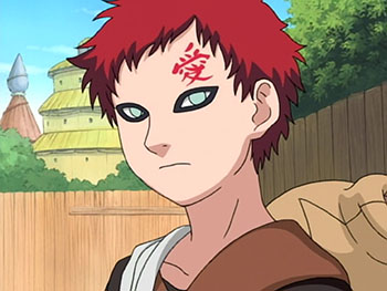 1ère apparence de Gaara