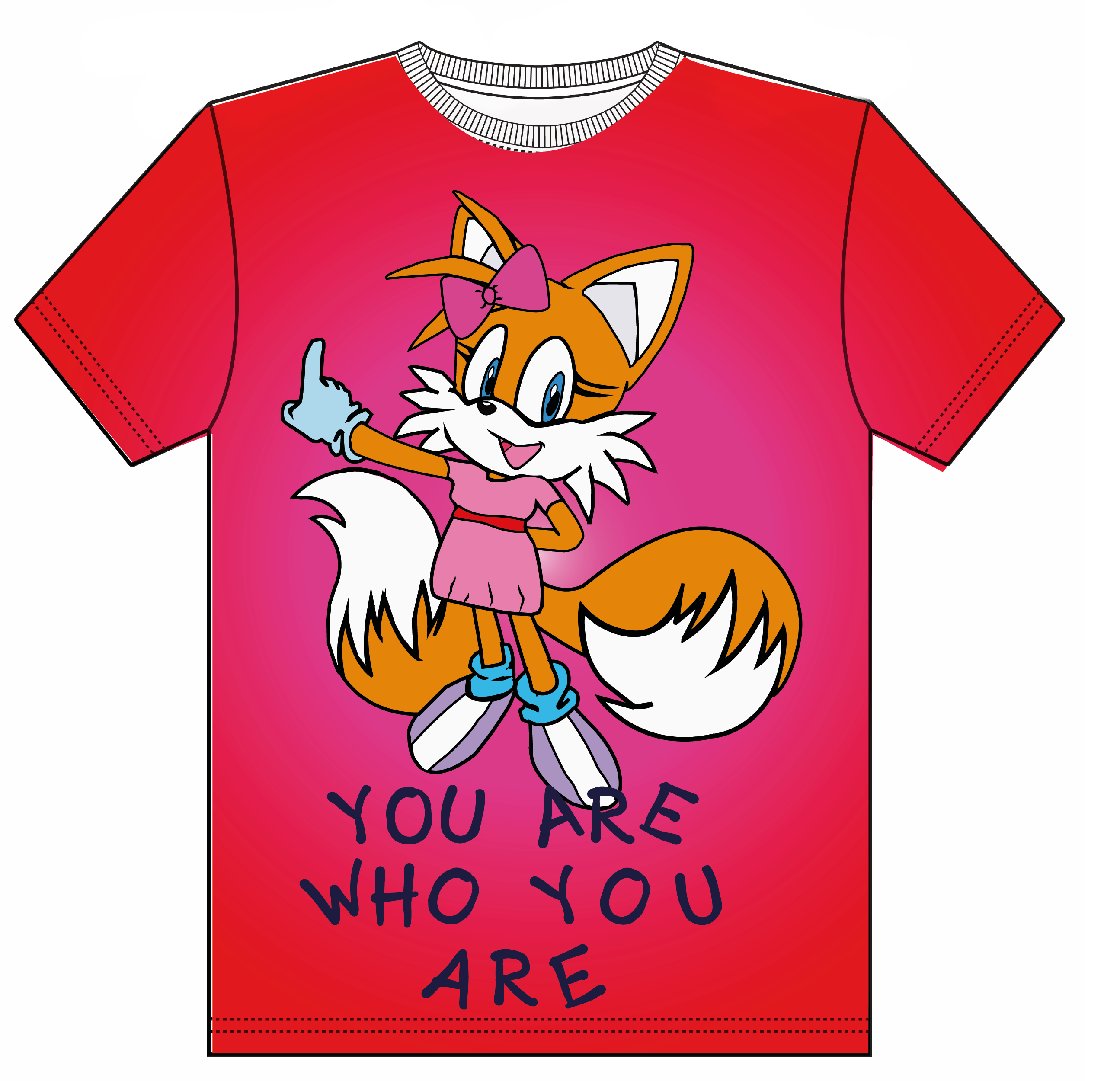 t-shirt de Tails